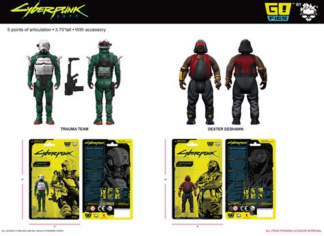 CYBERPUNK 2077 3.75" Action Figures on Behance