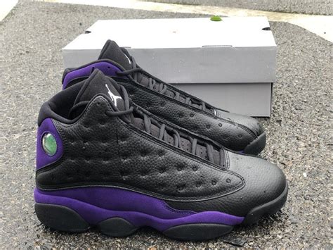 Air Jordan 13 Retro Black/Court Purple/White DJ5982-015 - FavSole.com