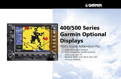 PDF manual for Garmin GPS GNS 430