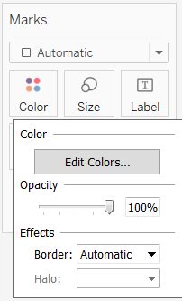 Color Palettes and Effects - Tableau