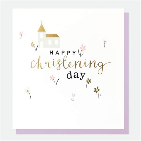 Happy Christening Day - Card