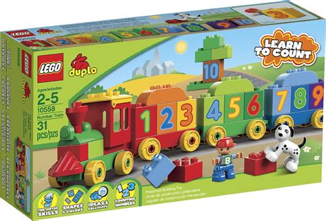 LEGO DUPLO Learning Play Number Train : Amazon.ca: Toys & Games