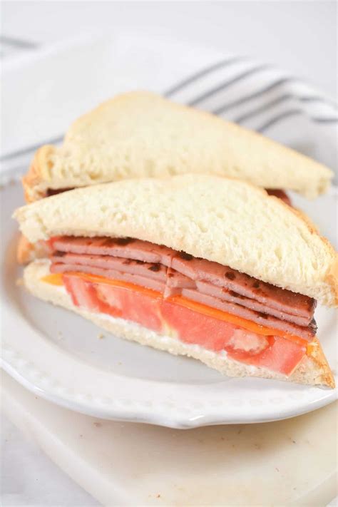 Fried Bologna Sandwiches - Sweet Pea's Kitchen