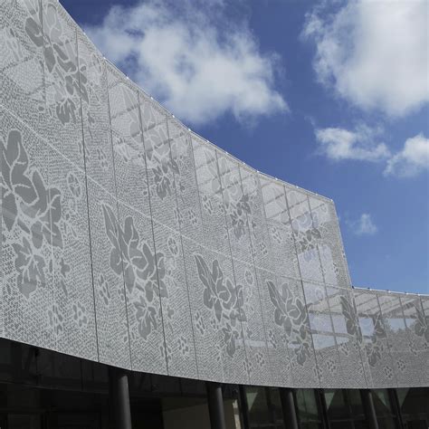 Perforated sheet metal - PERF'DESIGN - Metal Design Concept - aluminum / steel / for facade cladding