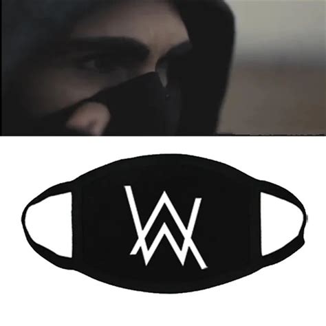 Alan Walker Mask Dustproof Breathable Women Men Riding Mask Fashion Accessories-in Masks from ...