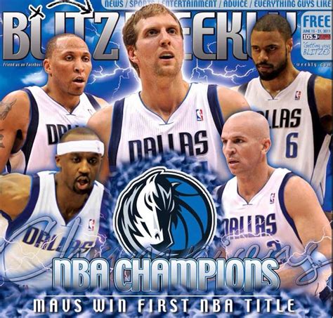 The 2011 Dallas Mavericks win the NBA Championship. Dirk Nowitzki, Jet ...