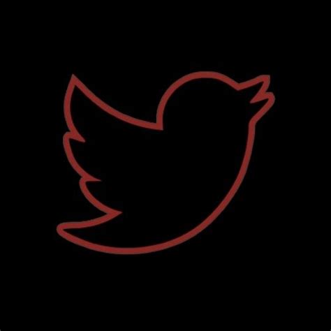 Twitter Logo Black Background