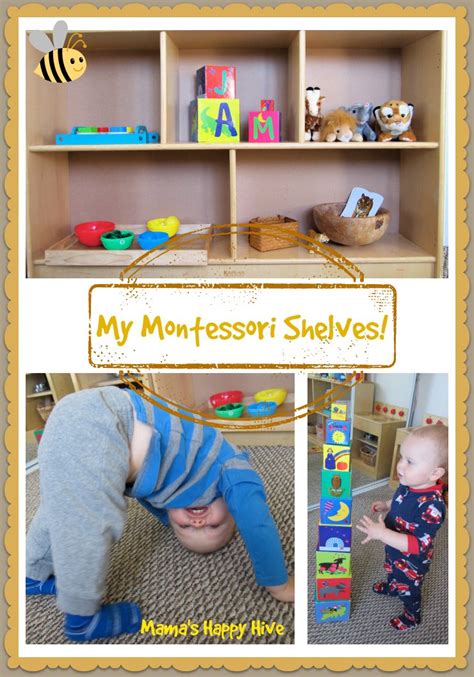 Our Toddler Montessori Shelves