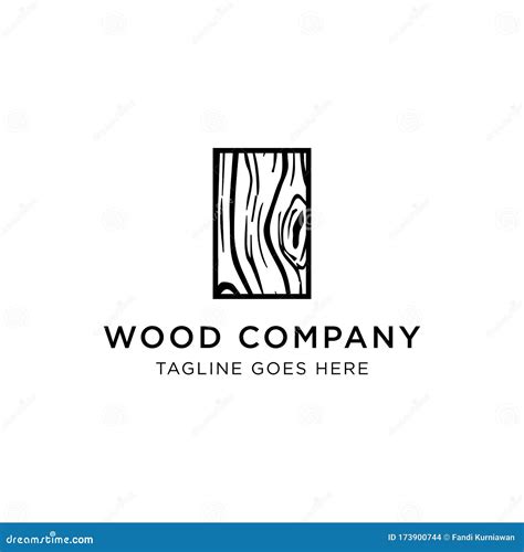 Wood Company Logo Design Inspiration Stock Vector - Illustration of graphic, company: 173900744