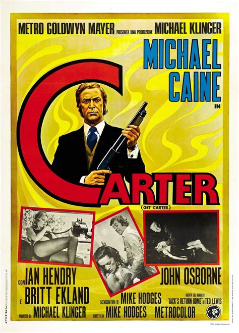 Ephemera from the 1971 film, Get Carter | Pulp Curry