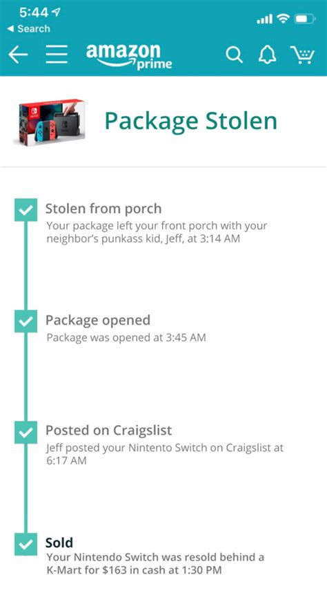 Amazon will now let customers track packages upon delivery theft - Meme Guy