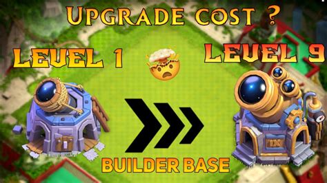 Clash Of Clans Builder Base Star Laboratory Upgrade From 1 to Max Upgrading Laboratory # ...