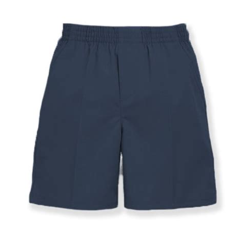 Navy Performance All-Elastic Short with Bayside Academy Logo – Zoghby's ...