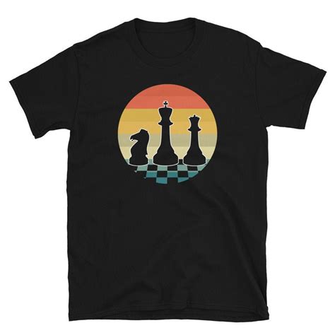 Retro Chess T-shirt, Chess Player Shirt, Chess Lover Gift, Chess Queen T-shirt, Chess Pieces SVG ...