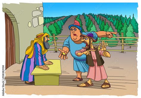 The Parable of Jesus Christ about the workers in the vineyard ...