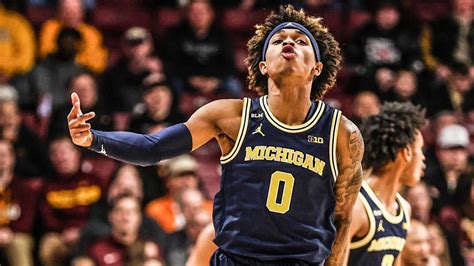 Michigan Basketball Freshman Dug McDaniel Recognized For Performance In ...