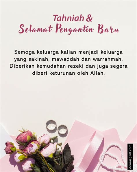 Ucapan Selamat Pengantin baru sahabat Archives - Dennis G. Zill