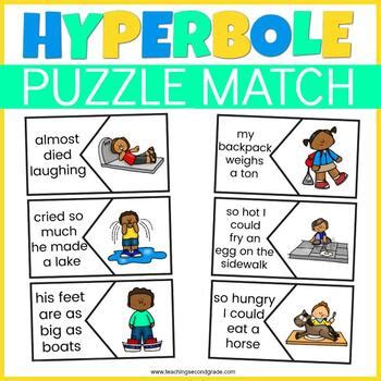 Hyperbole Activities by Teaching Second Grade | Teachers Pay Teachers