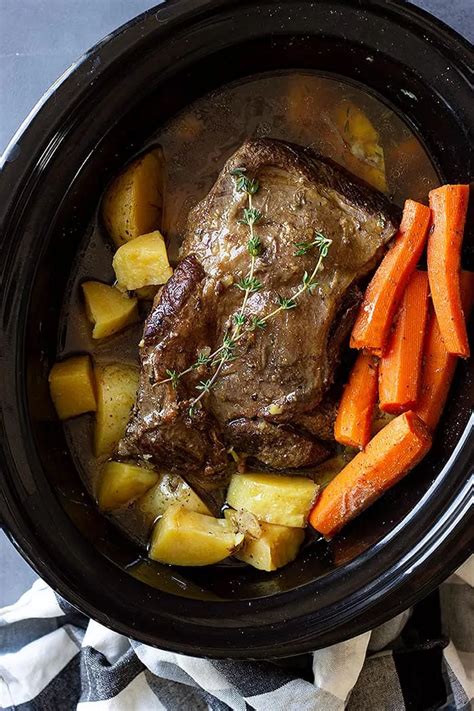 Slow Cooker Pot Roast - Countryside Cravings