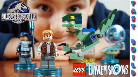 Jurassic World Lego Dimensions costruzione italiano - YouTube