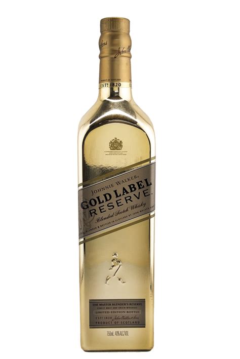 Johnnie Walker Gold Label Reserve Limited Edition Gold Bottle | Oaksliquors.com