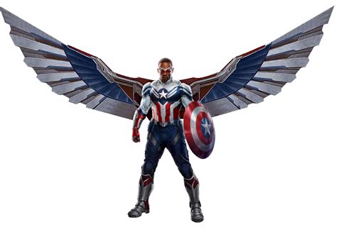 Sam Wilson/Captain America: CAaTWS PNG by IWasBoredSoIDidThis on DeviantArt