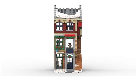 LEGO MOC 10308 Holiday main street by Lenarex | Rebrickable - Build ...