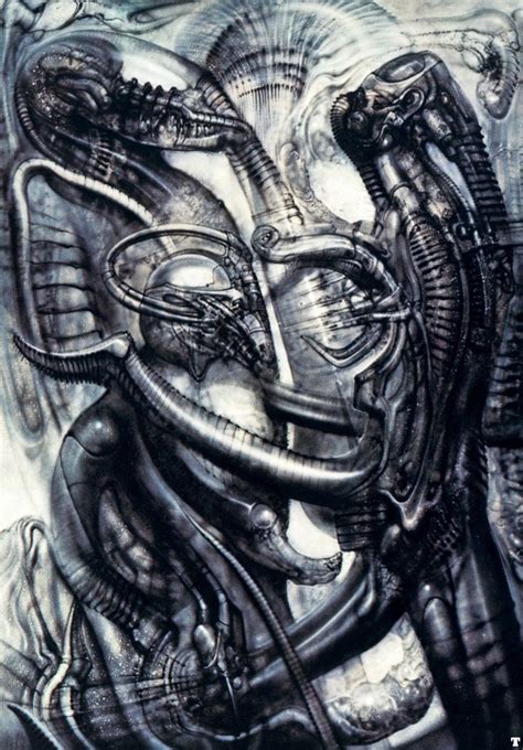 Biomechanical Landscape 005 - Surrealist H R Giger Art Wallpaper Picture | Киберпанк, Ксеноморф ...