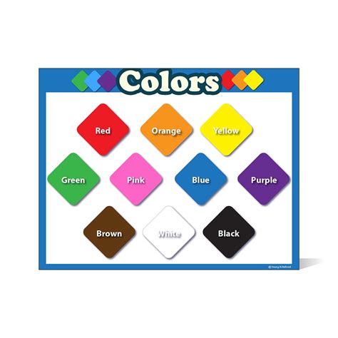 Color Chart For Kids