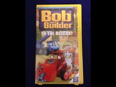 Hit Entertainment Bob The Builder VHS