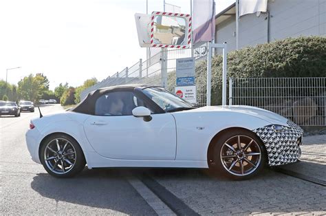 Spy Shots: An Early Look at the 2025 Mazda MX-5 Miata