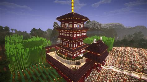 Minecraft Pagoda - Best Decorations