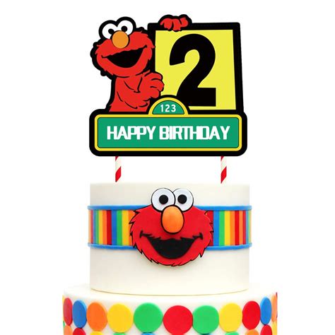 Elmo Cake Topper