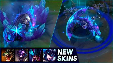 NEW BLACKFROST and HEXTECH SKINS - YouTube