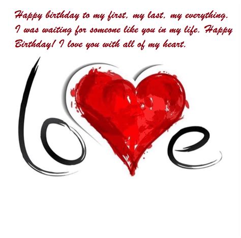 Birthday Wishes to Lover With Romantic Images