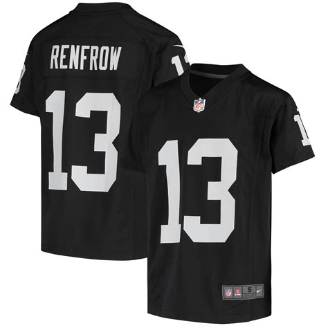 Hunter Renfrow Las Vegas Raiders Nike Youth 2020 Game Jersey - Black - Walmart.com - Walmart.com