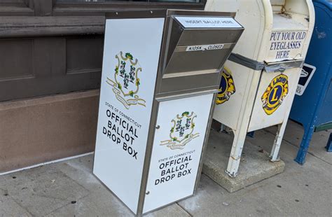 New Britain Is Using Two Ballot Drop Boxes At City Hall For Now: Legislators Get Two More OK’d ...