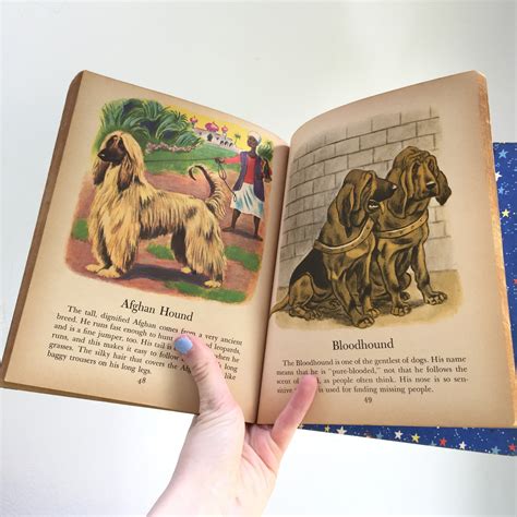 Vintage 1950s Book, Dogs, Vintage Children's Dog Book, Mid Century Children's Book, Vintage ...