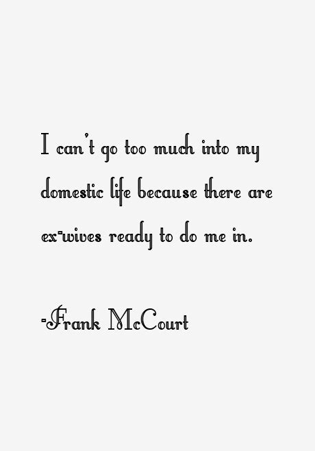 Frank McCourt Quotes. QuotesGram