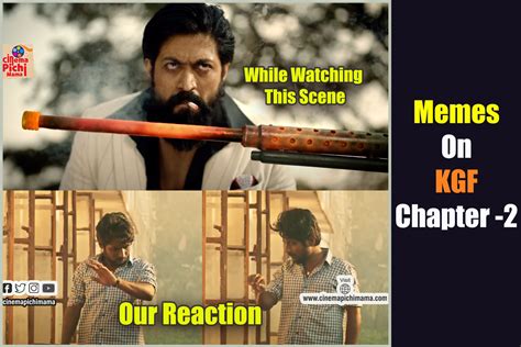 Funny Memes On KGF Chapter -2 Teaser - CinemaPichiMama