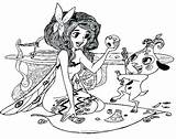 Mia And Me Coloring Pages  Best Coloring For Kids sketch template