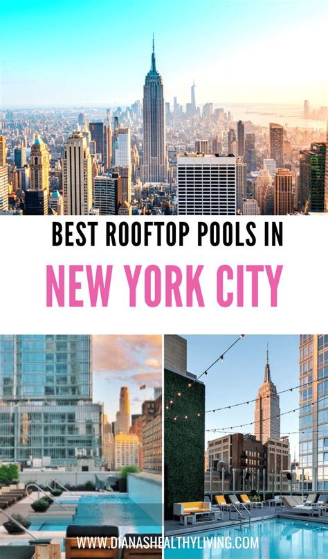 19 Amazing Rooftop Pools NYC | Diana's Healthy Living