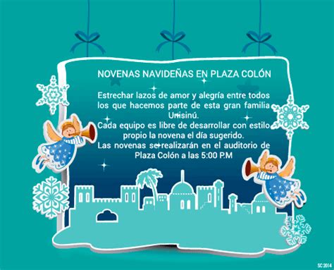 Tarjeta animada, invitación novenas Universidad del Sinú 2014 Novenas, Home Decor Decals, Quick ...