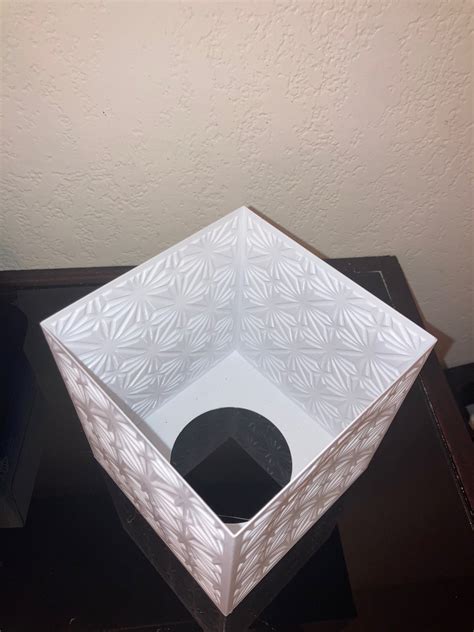 Asanoha Kumiko Pattern Tissue Box Cover by Spkealex89 | Download free STL model | Printables.com