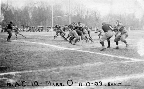 On the Banks of the Red Cedar| M.A.C.-Marquette football game, 1909