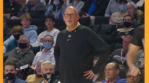 WFU men's basketball coach out sick from game against GA Tech ...