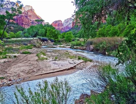 A River Runs Through It, Zion NP 2014 | (1 in a multiple pic… | Flickr