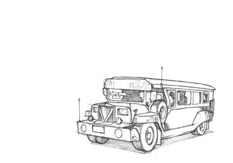 Jeepney Coloring Pages