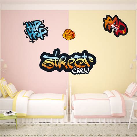 Wallstickers folies : Graffiti Set Wall Stickers