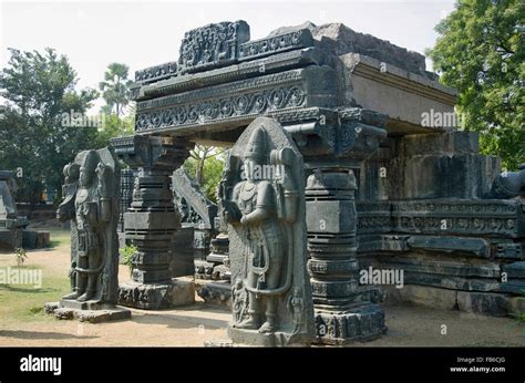 Linga shrine, Temple complex, Warangal Fort, Warangal, Telangana, India ...